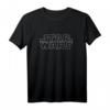 Star Wars Basic Logo White T-Shirt – Offizielles Star Wars Merchandise für Fans & Sammler
