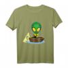 UFO Angler T-Shirt für Fischer und Alien-Fans – Segeln, Angeln und Science-Fiction Design, ideales Geschenk für Geburtstag & Halloween