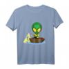 UFO Angler T-Shirt für Fischer und Alien-Fans – Segeln, Angeln und Science-Fiction Design, ideales Geschenk für Geburtstag & Halloween