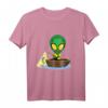 UFO Angler T-Shirt für Fischer und Alien-Fans – Segeln, Angeln und Science-Fiction Design, ideales Geschenk für Geburtstag & Halloween