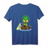 UFO Angler T-Shirt für Fischer und Alien-Fans – Segeln, Angeln und Science-Fiction Design, ideales Geschenk für Geburtstag & Halloween