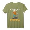 I do it for the Pizza - Lustiges Fitness Muskel T-Shirt für Pizza-Fans, perfekt als Geschenk zu Weihnachten, Geburtstag & Urlaub
