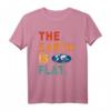 Flat Earth Verschwörung Shirt – Zeige deine Überzeugung mit diesem Flat Earth Society T-Shirt als Geschenk