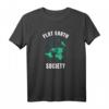 Flat Earth Society T-Shirt mit Weltkarte – Für alle, die an die flache Erde glauben und ihre Überzeugung zeigen möchten