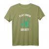 Flat Earth Society T-Shirt mit Weltkarte – Für alle, die an die flache Erde glauben und ihre Überzeugung zeigen möchten