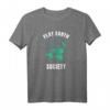Flat Earth Society T-Shirt mit Weltkarte – Für alle, die an die flache Erde glauben und ihre Überzeugung zeigen möchten