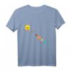 Flat Earth Society Flache Erde Sonnensystem T-Shirt – Witziges Verschwörungstheorie-Design für Astronauten & Weltraum-Partys