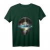 Flat Earth T-Shirt – Klassisch geschnitten mit flacher Erde Motiv, ideal für Verschwörungstheoretiker und Fans alternativer Weltanschauungen