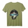 Flat Earth T-Shirt – Klassisch geschnitten mit flacher Erde Motiv, ideal für Verschwörungstheoretiker und Fans alternativer Weltanschauungen