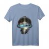 Flat Earth T-Shirt – Klassisch geschnitten mit flacher Erde Motiv, ideal für Verschwörungstheoretiker und Fans alternativer Weltanschauungen
