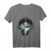 Flat Earth T-Shirt – Klassisch geschnitten mit flacher Erde Motiv, ideal für Verschwörungstheoretiker und Fans alternativer Weltanschauungen