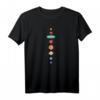 Flat Earth Society T-Shirt mit Karte - Zeige deine Überzeugung an der flachen Erde & verschenke an Flat Earth Fans