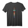 Flat Earth Society T-Shirt mit Karte - Zeige deine Überzeugung an der flachen Erde & verschenke an Flat Earth Fans