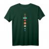 Flat Earth Society T-Shirt mit Karte - Zeige deine Überzeugung an der flachen Erde & verschenke an Flat Earth Fans