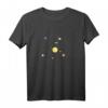 Flat Earth Universum T-Shirt – Flacherde Verschwörungstheorie Kleidung für Wissenschaftler, Astrologen & Wahrheitssucher, ideales Geschenk