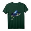 Funny Flat Earth Theorie Dinosaurier Extinktion T-Shirt – Witziges Geschenk für Flacherd-Glaubende und Dinosaurier-Interessierte