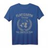 Flat Earth Society T-Shirt - Gesellschaft der flachen Erde, humorvolles Statement für Verschwörungstheoretiker