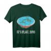 HapOwl Flat Earth Theory T-Shirt - Lustiges Verschwörungstheorie Shirt für Flat Earther & Astronomie-Enthusiasten