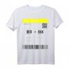 Boarding Pass Bordkarte Flugzeug Reise T-Shirt - Perfektes Geschenk für Flugfans & Reisende