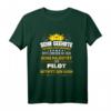 Lustiges Herren Pilot T-Shirt – Perfektes Geschenk zum Fliegen, Flugschule & Abschluss für Piloten, Flugbegleiter & Fluglotsen