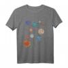 Planeten Sonnensystem Raumfahrt Universum Astronomie T-Shirt – Stylisches Design für Weltraum- und Astronomie-Fans