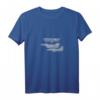 HapOwl T-Shirt mit weißen Flugzeugen – Top Gun Motiv, V-Ausschnitt, nostalgisches Geschenk für Filmfans