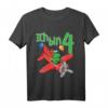 Kinder 4. Geburtstag T-Shirt mit Drache und Flugzeug - Perfektes Geschenk für kleine Geburtstagskinder