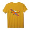 Bunter Flieger T-Shirt für Kinder - Kunstflug und Flugzeuge Liebe, geeignet für Jungen, Mädchen, Damen und Herren