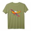 Bunter Flieger T-Shirt für Kinder - Kunstflug und Flugzeuge Liebe, geeignet für Jungen, Mädchen, Damen und Herren