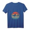 Damen Retro Flugzeugführer Luftfahrt - Vintage Flugzeug Pilot T-Shirt mit V-Ausschnitt für Fliegerinnen & Flugschülerinnen