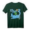 Kinder Dritter Geburtstag T-Shirt für Jungen mit T-Rex und Flugzeug - Lustiges Dinosaurier- und Pilotenshirt für den Kindergeburtstag