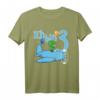 Kinder Dritter Geburtstag T-Shirt für Jungen mit T-Rex und Flugzeug - Lustiges Dinosaurier- und Pilotenshirt für den Kindergeburtstag