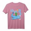 Kinder Dritter Geburtstag T-Shirt für Jungen mit T-Rex und Flugzeug - Lustiges Dinosaurier- und Pilotenshirt für den Kindergeburtstag
