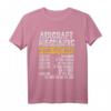 Herren Flugzeug-Mechaniker T-Shirt mit Hourly Rate - Lustiges Arbeitsuniform-Shirt für Piloten, Techniker & Flugmechaniker, perfektes Geschenk zu Weihnachten, Geburtstag & Vatertag