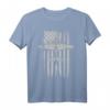 B-17 Flying Fortress Flugzeug T-Shirt mit amerikanischer Flagge – Patriotisches WWII Design, perfekt als Geschenk für Flugzeugliebhaber, Veteranen & zum 4. Juli