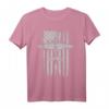 B-17 Flying Fortress Flugzeug T-Shirt mit amerikanischer Flagge – Patriotisches WWII Design, perfekt als Geschenk für Flugzeugliebhaber, Veteranen & zum 4. Juli