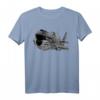 P-40 Warhawk Fighter WW2 Flugzeug T-Shirt für Flugzeug-Spotter & Kriegsgeschichts-Fans