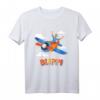 Kinder Kids Blippi Flugzeug T-Shirt – Offizielles buntes Kindershirt für Fans von Blippi