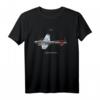 B-17 Flying Fortress klassisches Flugzeug T-Shirt – Militärflugzeug, Luftfahrt & Historisches Bomber Design