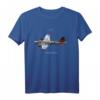 B-17 Flying Fortress klassisches Flugzeug T-Shirt – Militärflugzeug, Luftfahrt & Historisches Bomber Design