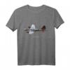 B-17 Flying Fortress klassisches Flugzeug T-Shirt – Militärflugzeug, Luftfahrt & Historisches Bomber Design