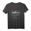Vintage Eat Sleep Fly Flugzeuge Repeat Pilot Geschenk T-Shirt – Perfekt für Flugbegeisterte, Piloten & Flugzeugfans