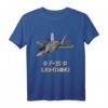 Kinder T-Shirt mit Stealth Fighter F35 Lightning – Cooles Flugzeug-Memorabilia für Flugzeugfans und Militärgeschichte-Interessierte