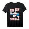 Kinder 2. Geburtstag T-Shirt mit Flugzeugmotiv – Perfekt für kleine Piloten, Flugbegeisterte und Vielflieger