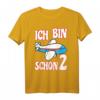 Kinder 2. Geburtstag T-Shirt mit Flugzeugmotiv – Perfekt für kleine Piloten, Flugbegeisterte und Vielflieger