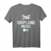 Flugzeug-Piloten Vintage Doppelflugzeug-Modus T-Shirt – Lustiges Aviation Geschenk für Piloten und Flugzeugfans