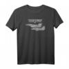 HapOwl T-Shirt mit weißen Flugzeugen - Top Gun Lizenziertes Shirt für Nostalgiker und Aviation-Fans