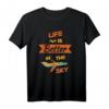Life is Better in the Sky Flugzeug Pilot T-Shirt – Perfektes Geschenk für Aviator, Co-Pilot & Luftfahrtexperten, geeignet für Herren, Damen & Kinder