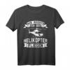 Helikopter Hubschrauber Flugzeug T-Shirt mit Spruch - Lustiges Design für Luftfahrtfans und Piloten
