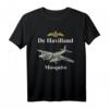 De Havilland Mosquito WWII Fighter Bomber Flugzeug T-Shirt – Vintage Militärflugzeug Design für Luftfahrt-Enthusiasten & Flugzeugfans